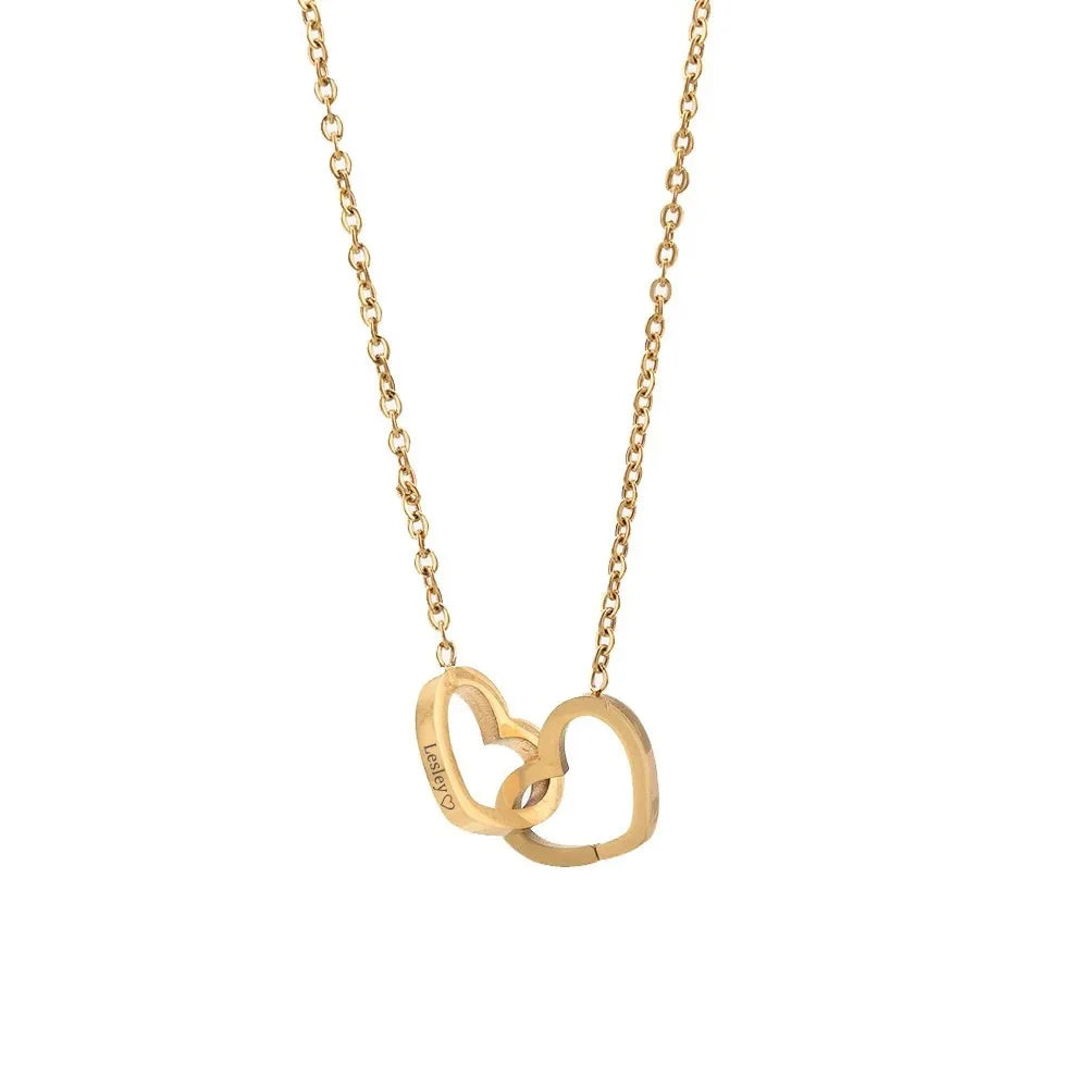 Eternal rose necklace